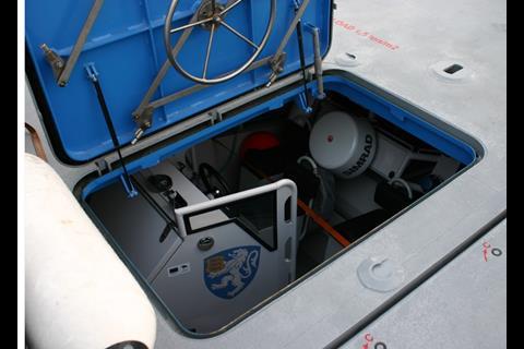 Aft garaged 7m workboat